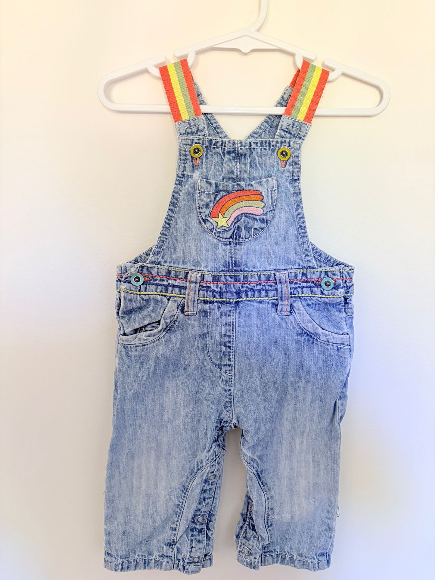 Size 0 Vintage Adams kids overalls.