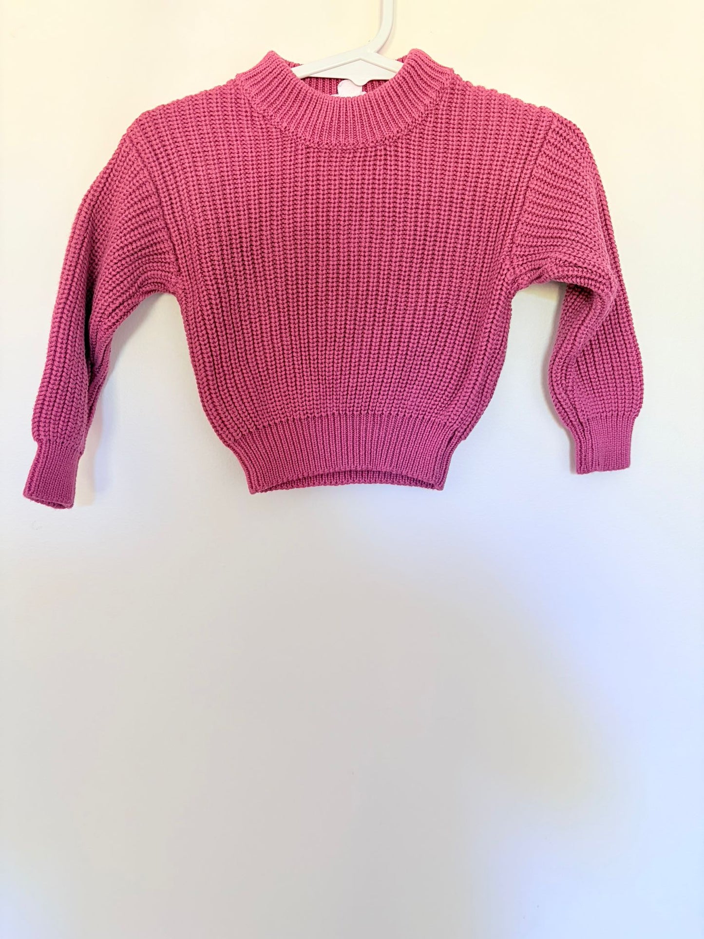 Size 00 Jaimie Kay maroon knitted jumper.