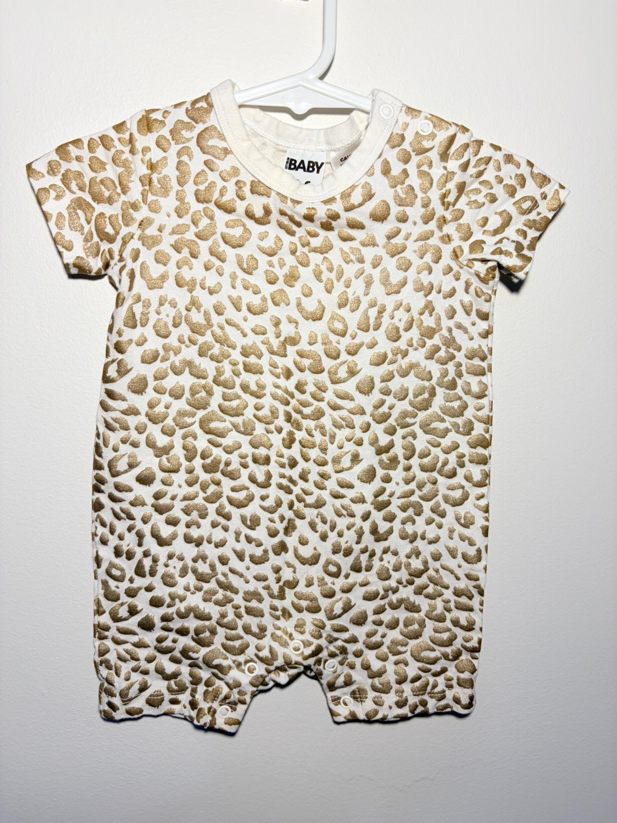 00 Cotton on kids animal print summer onesie.