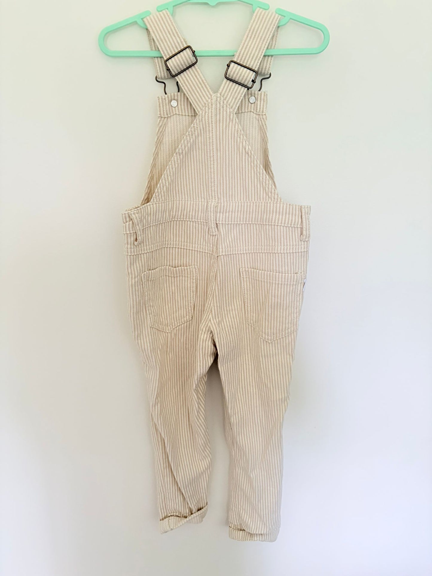 Size 3 Jaime Kay white/cream overalls.