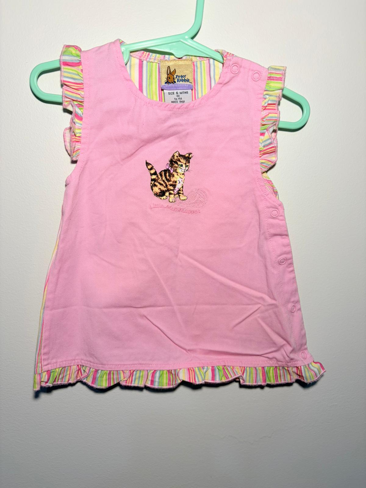 00 Vintage Peter rabbit pinafore dress.