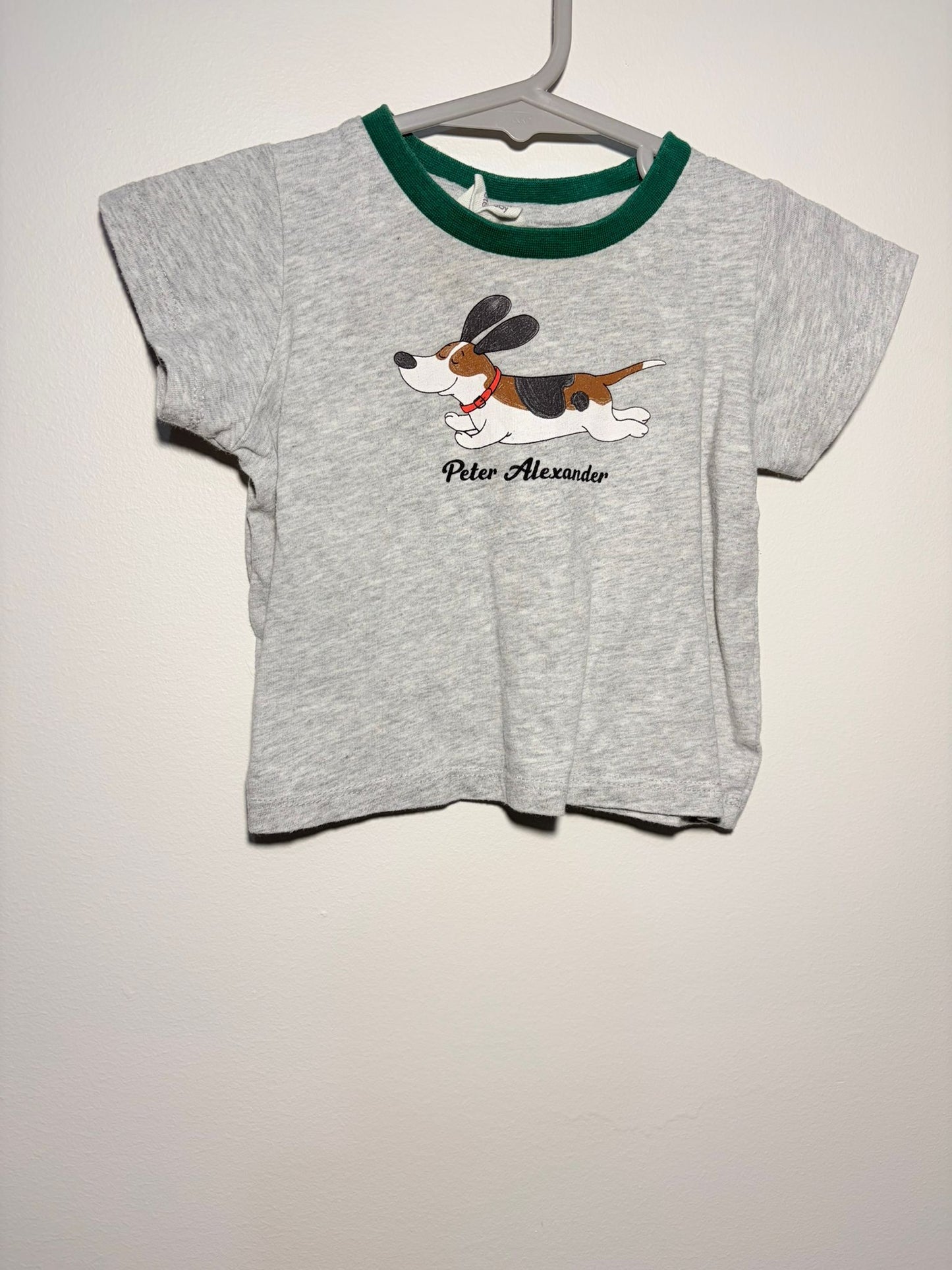 0 Peter Alexander summer pyjamas green/grey dog print.