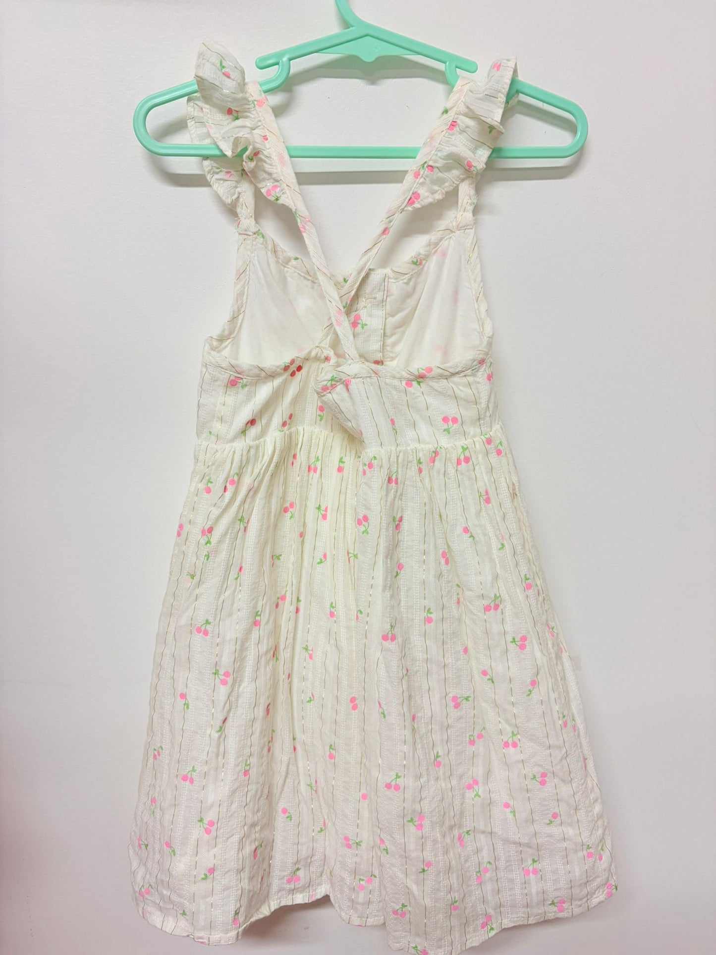 Size 4 Cupcakes and Kashmir cotton cherry print dress.