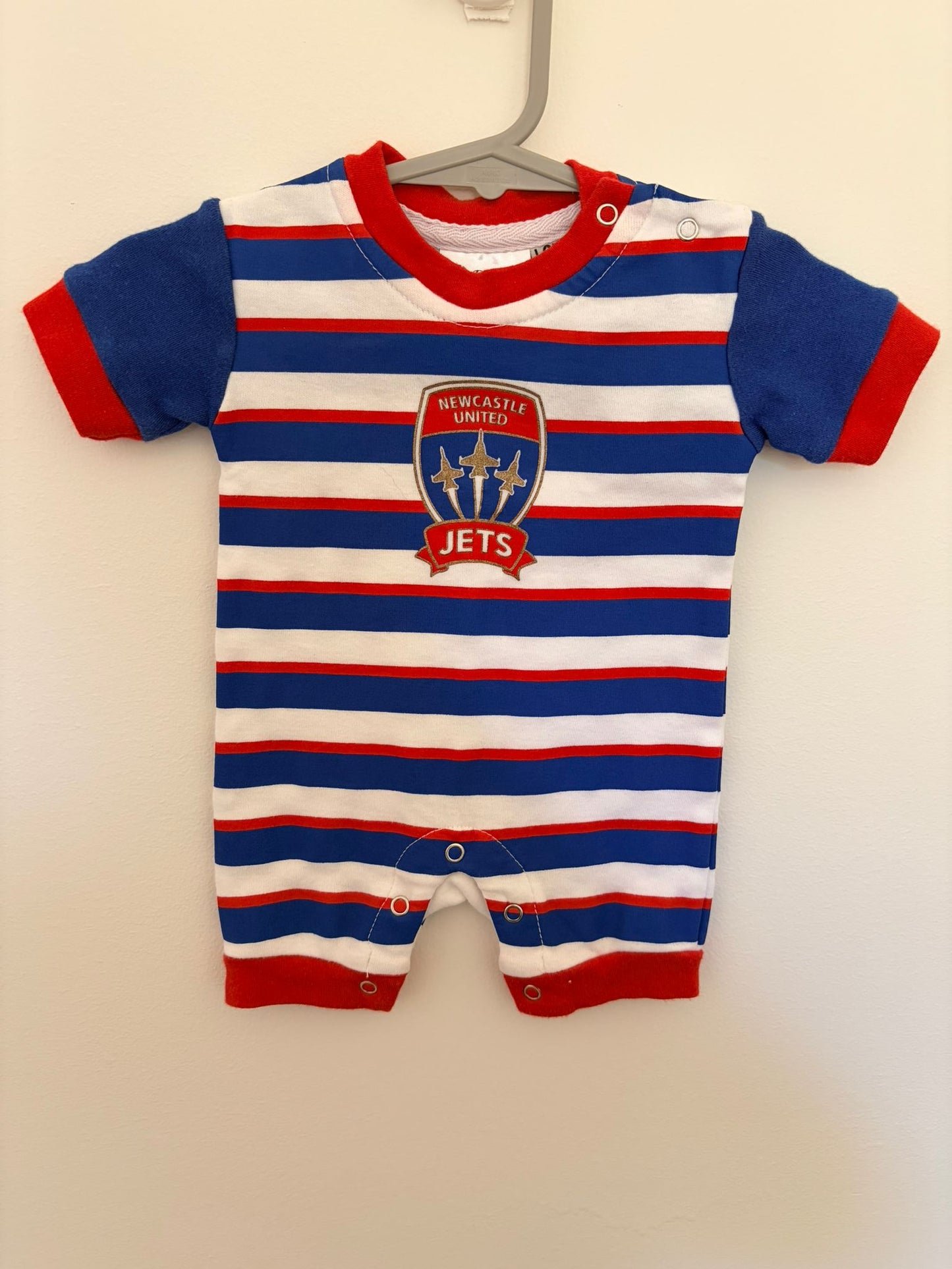 000 Newcastle united jets summer romper.