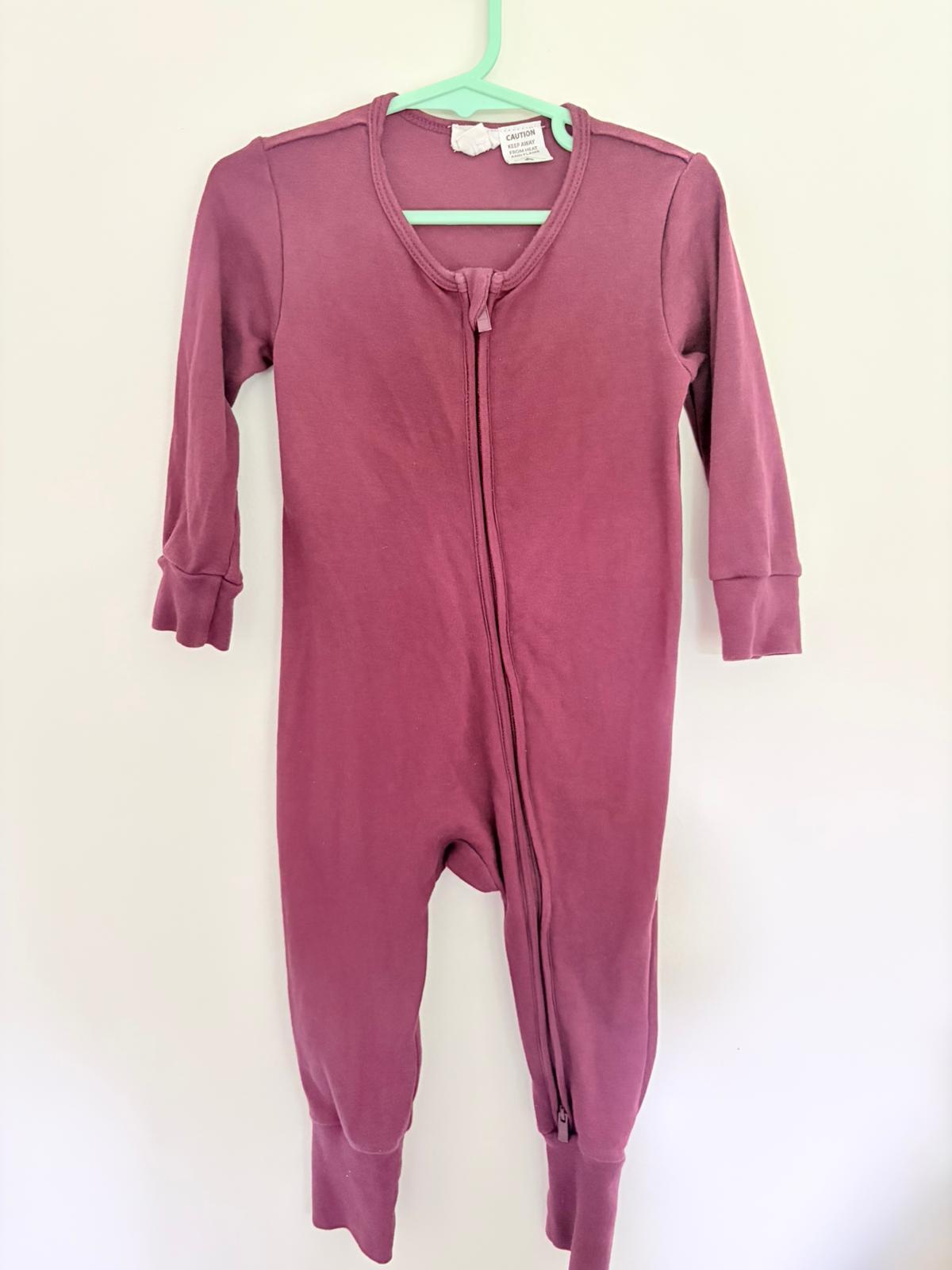Size 2 Jamie Kay deep plum onesie.