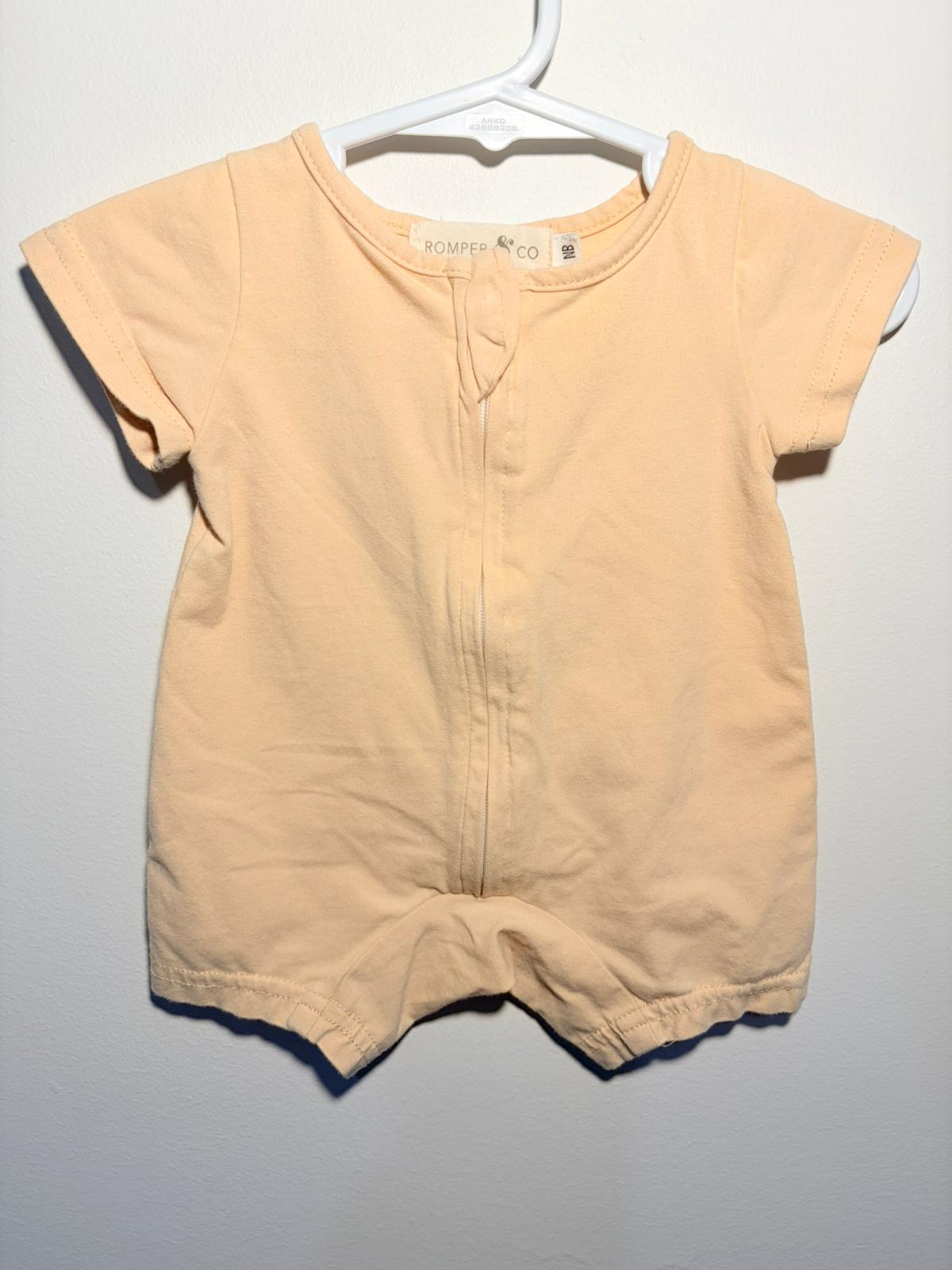 0000 Romper and Co. sand summer romper.