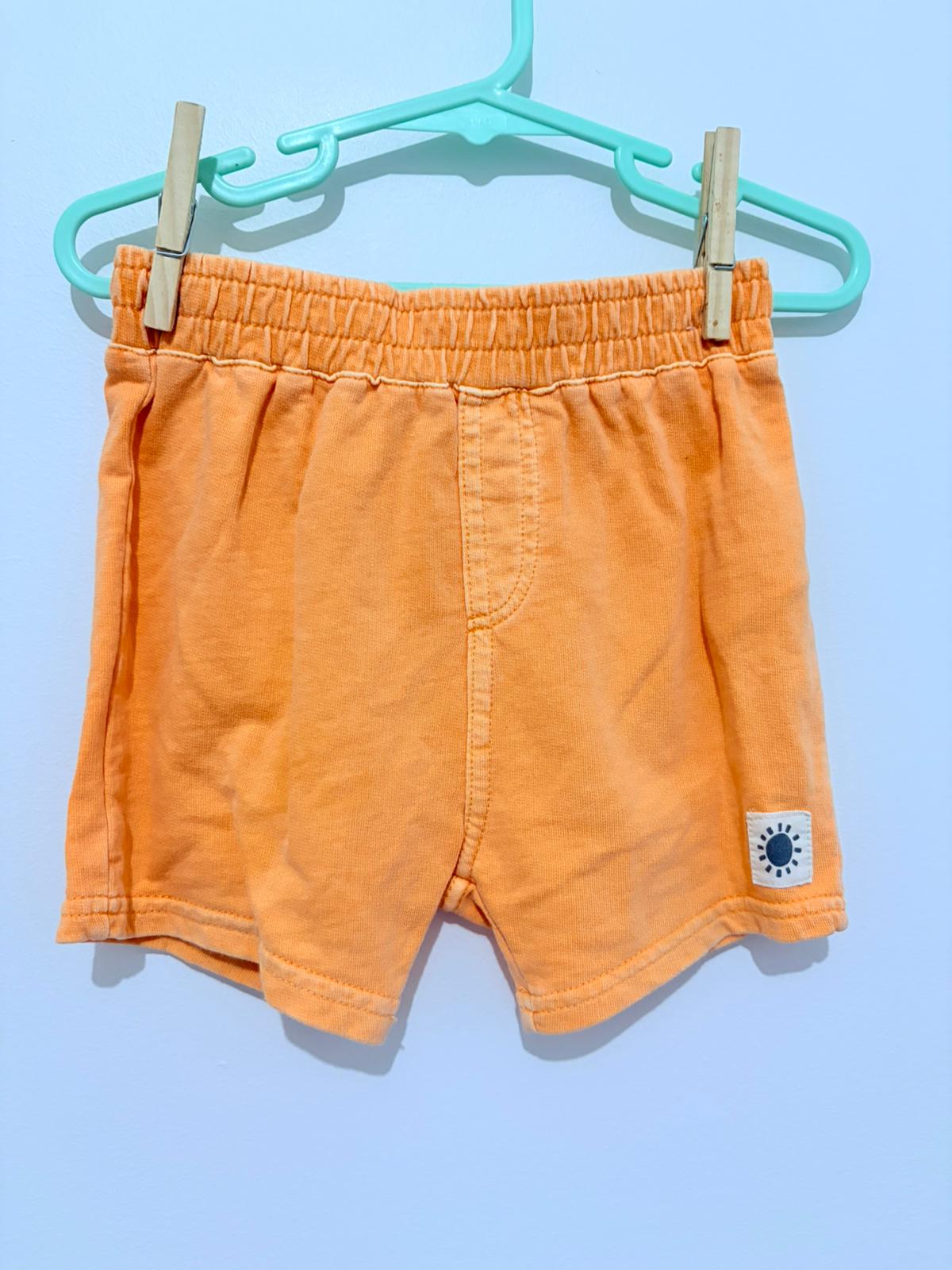 Size 1 Cotton on orange shorts.