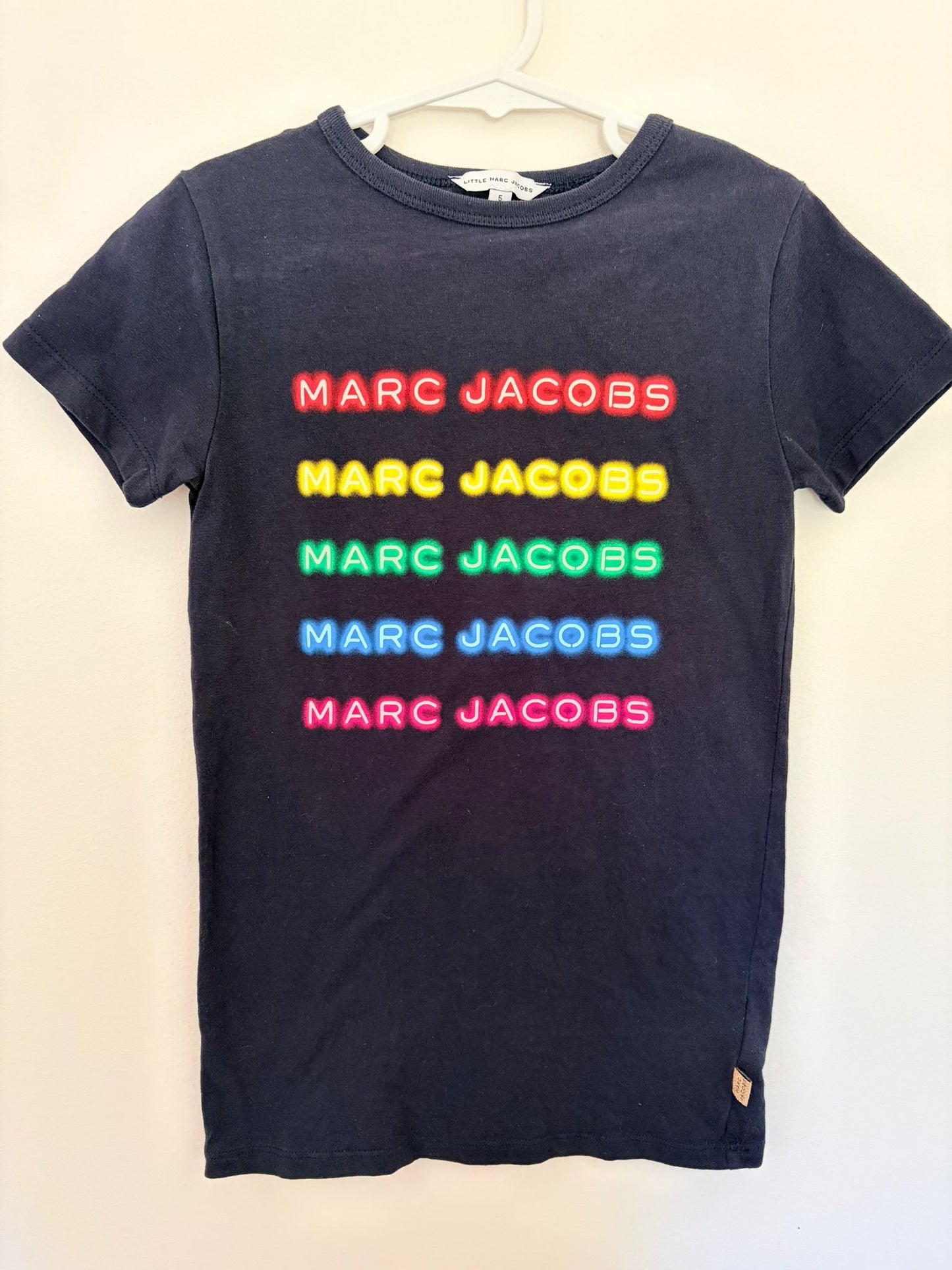 Size 5 Marc Jacob’s T-shirt dress fluoro print.