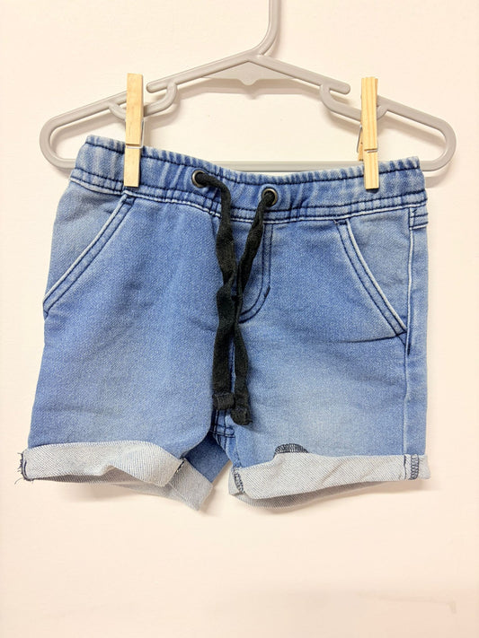Size 1 Young originals denim shorts.
