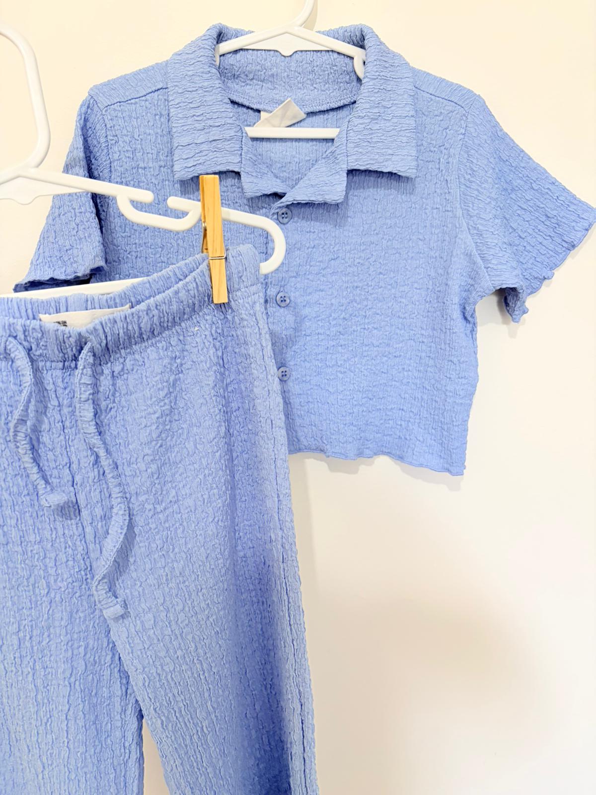 Size 3 Cotton on kids blue suit.