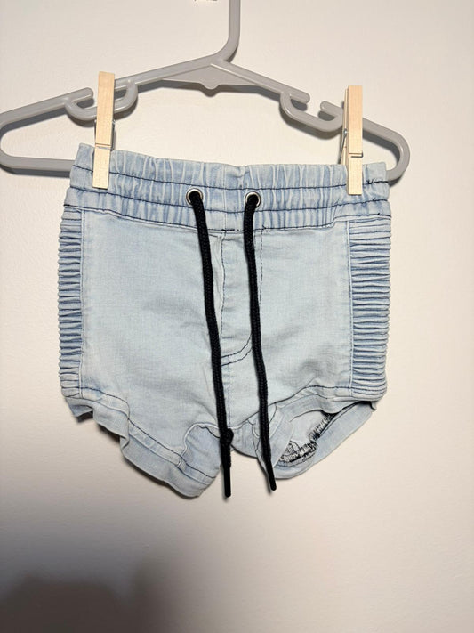 0 Adam & Yve denim shorts.