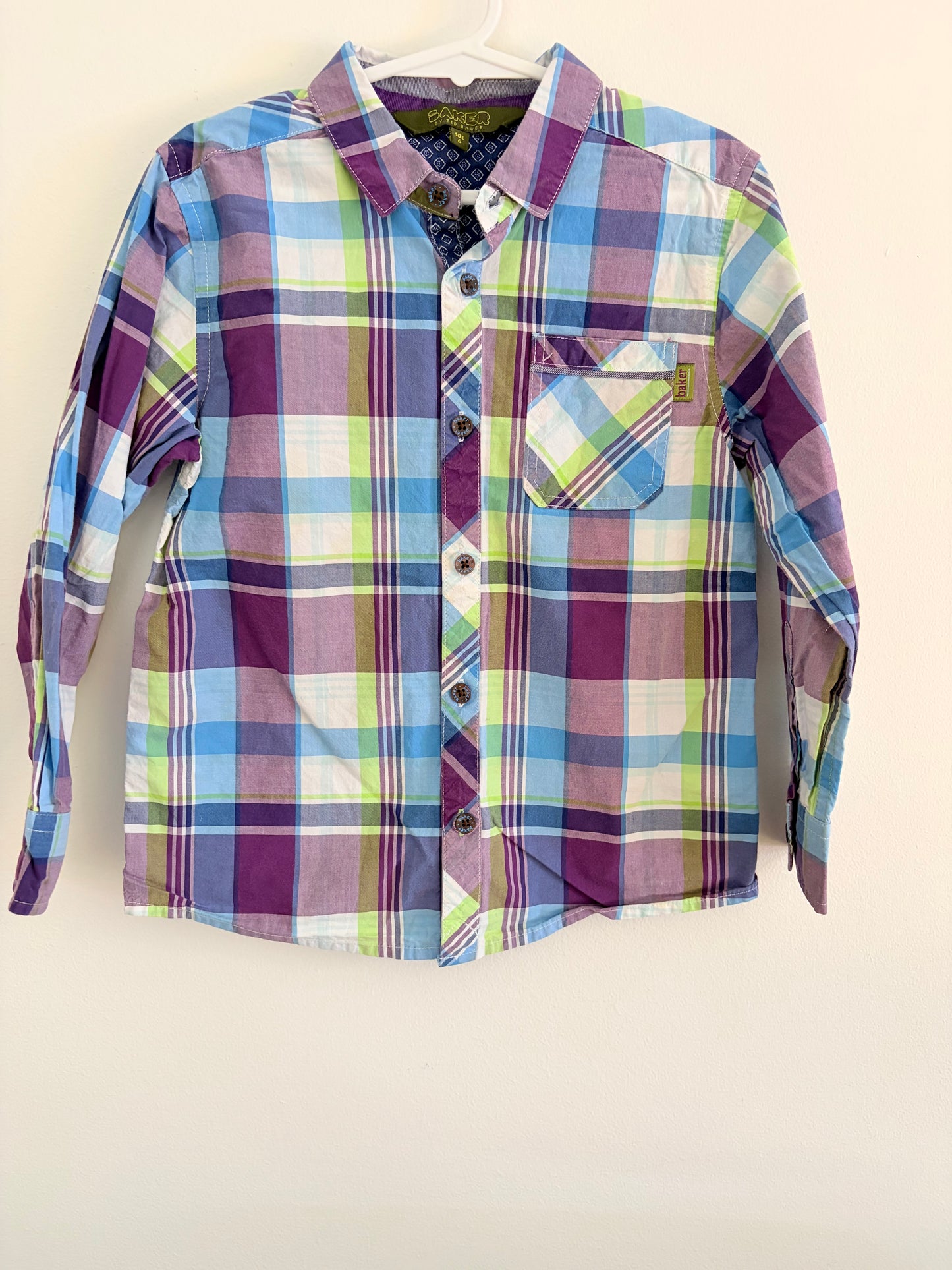 Size 6 Ted Baker check shirt