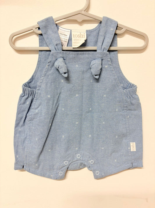 000 Toshi cotton baby blue romper.