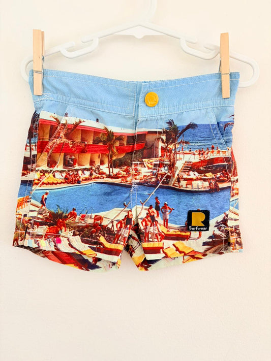 Size 2 Rock your kid  surfwear shorts.