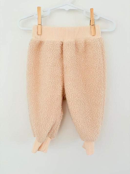 Size 00 Look at the label cream poodle pants/trousers.