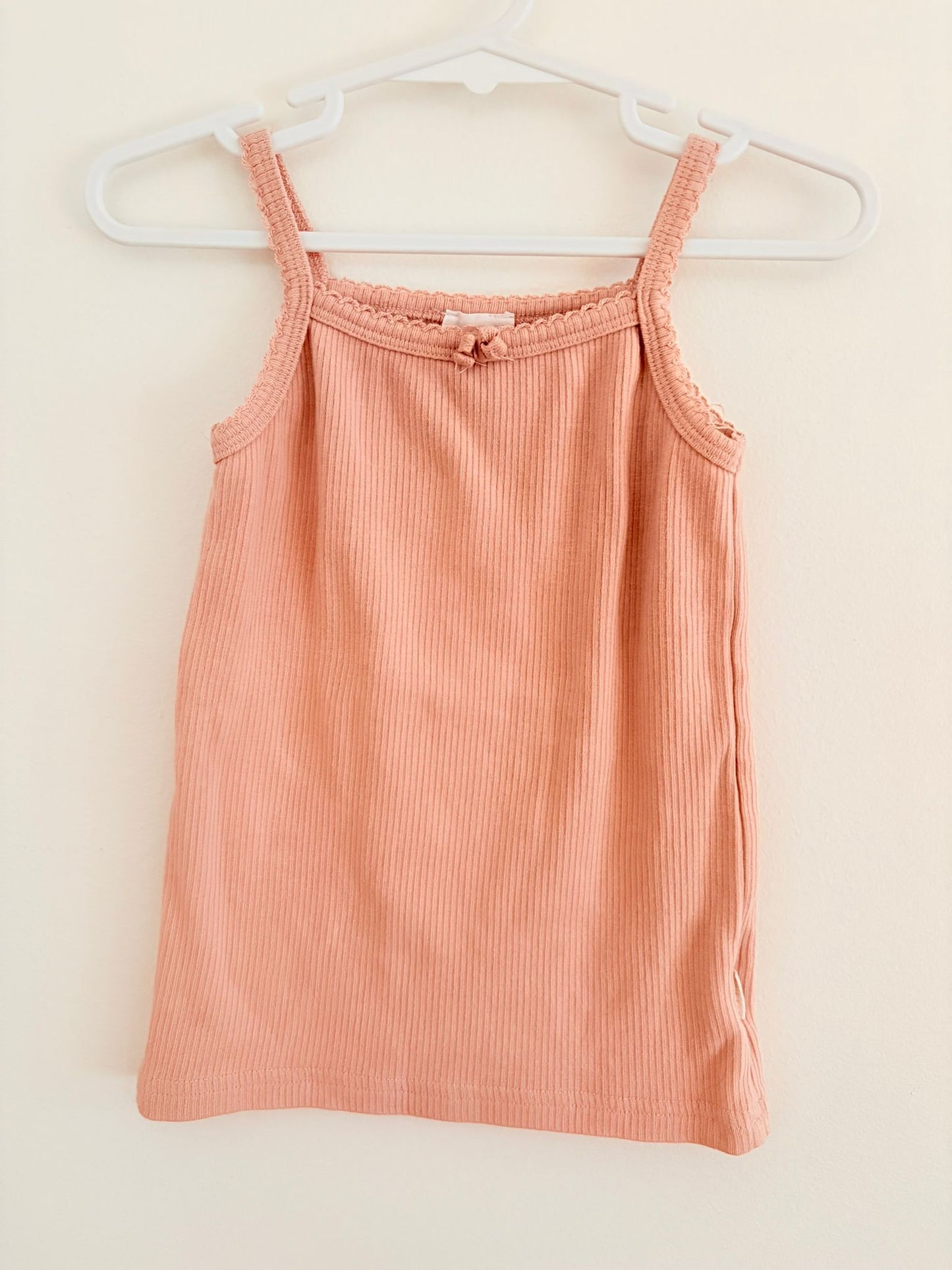 Size 4 Jamie Kay singlet dusty pink top.