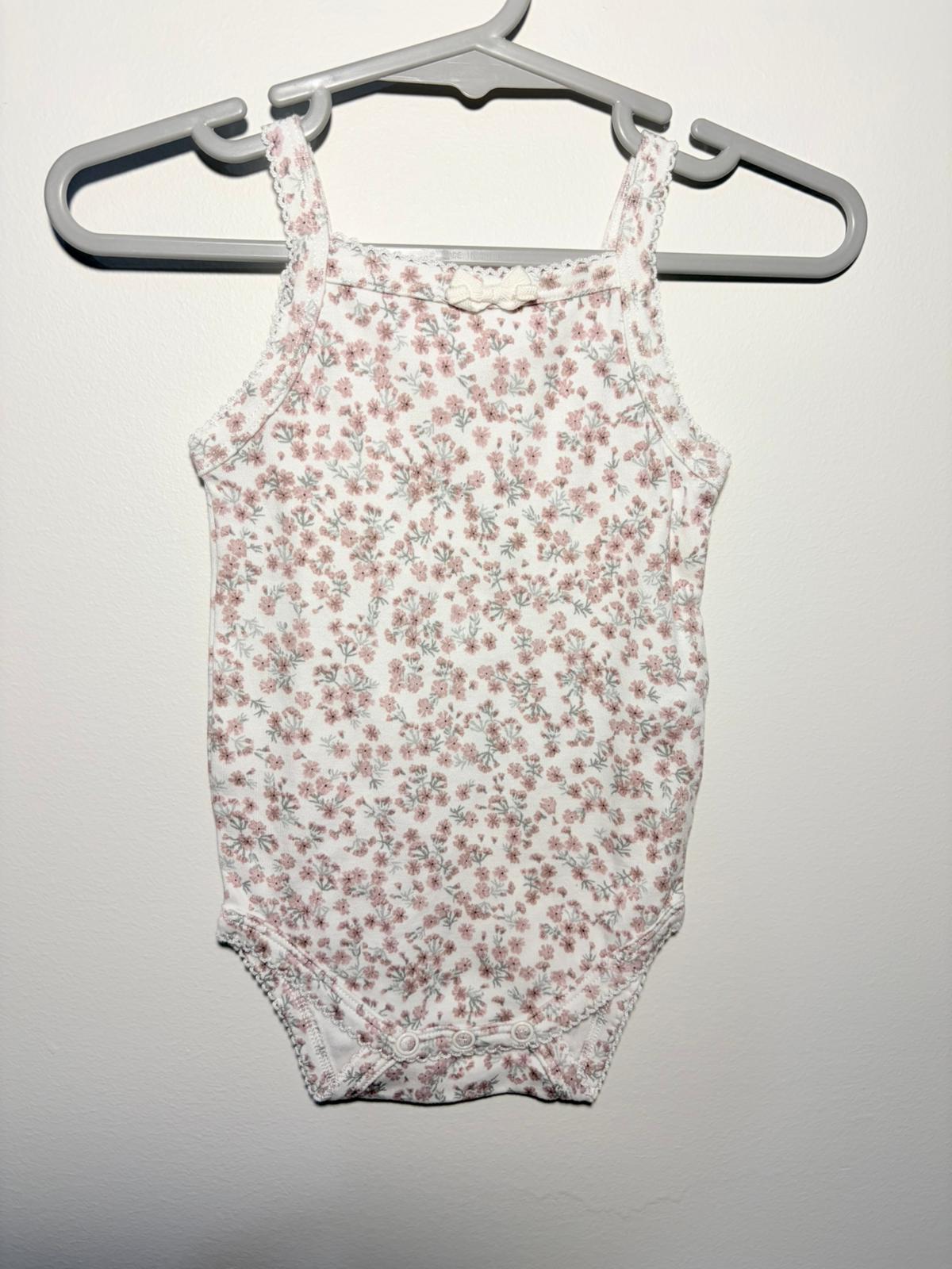 00 Jamie Kay sleeveless bodysuit lilac floral print.