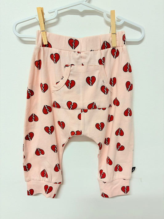 Size 0 Anarkid pink heartbreak pants.