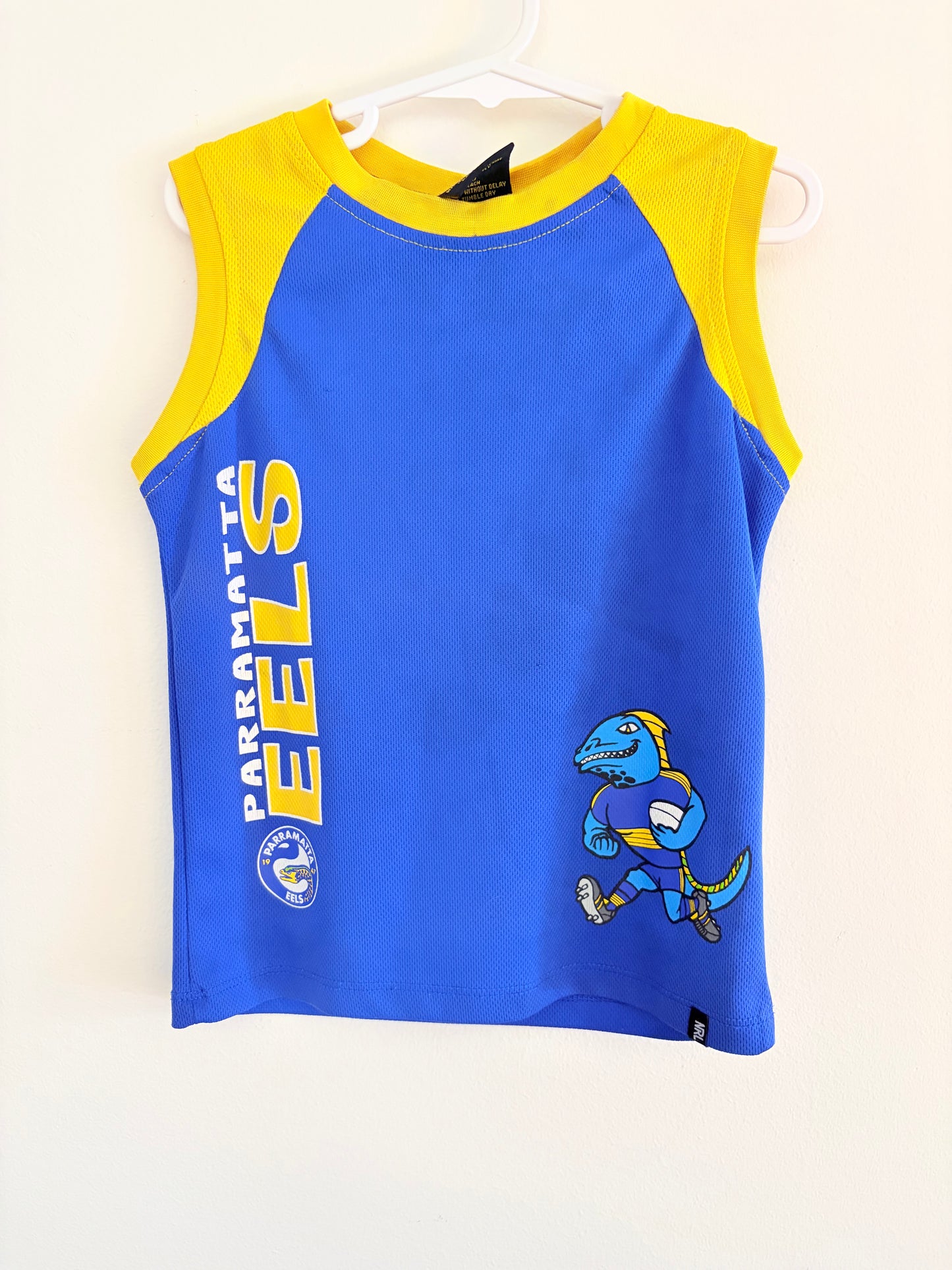 Size 4 NRL Parramatta eels supporter top jersey