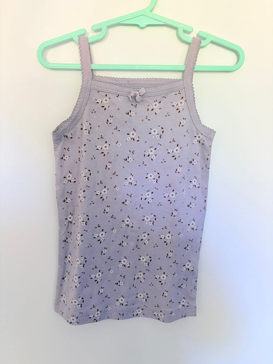 Size 4 Jaimie Kay lilac floral vest.