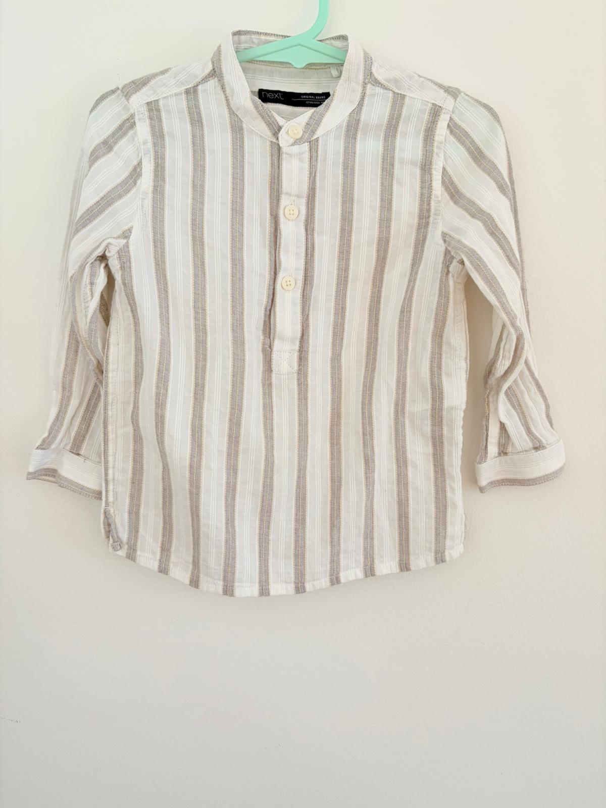 Size 1 Next (UK) Cotton button up shirt.