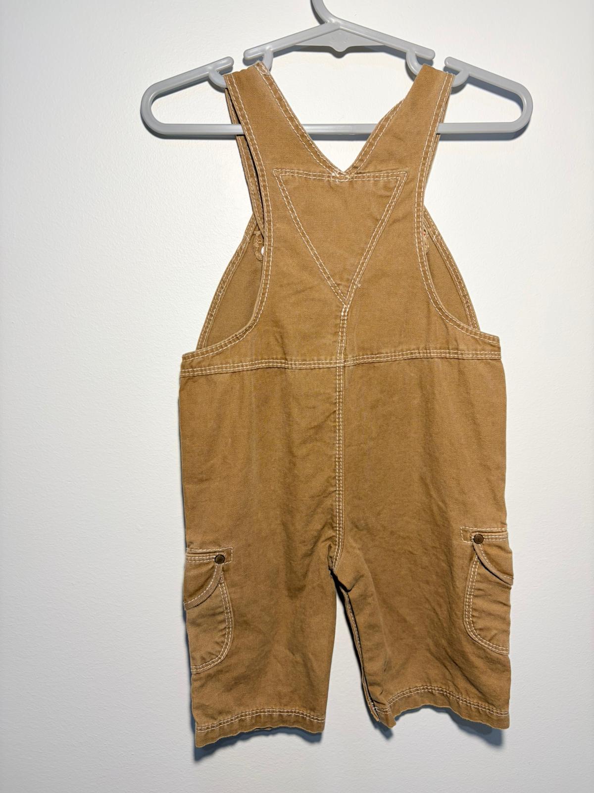 0 Oshkosh chocolate overall.