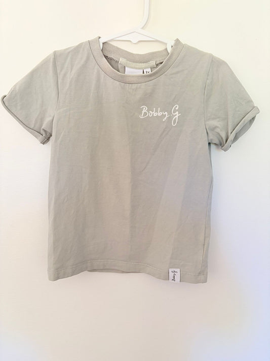 Size 2 Bobby G dusty green t-shirt