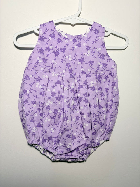 00 Handmade lilac romper.