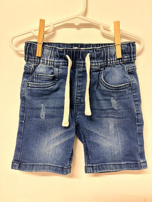 Size 2 Breakers denim shorts.