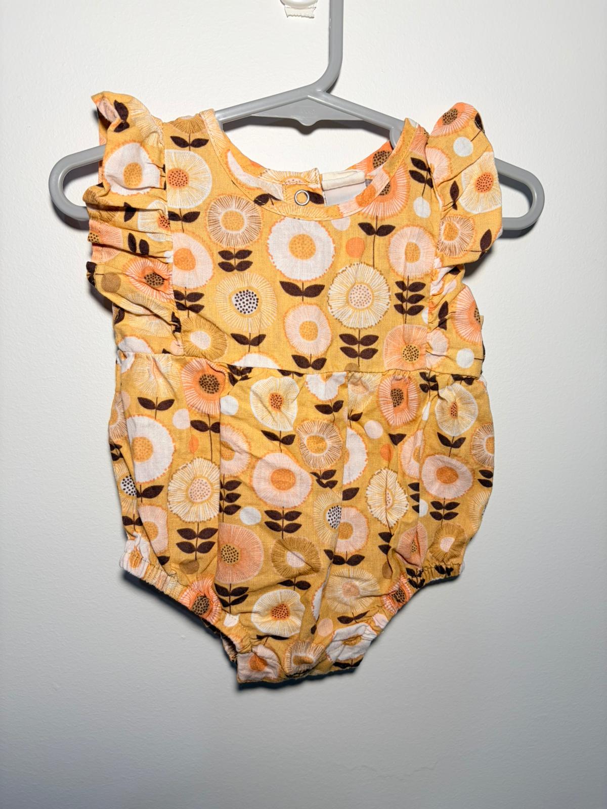 00 Jocelyn Proust designs orange cotton romper