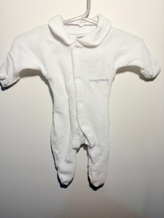 0000 Bonds wondersuit white flannelette.