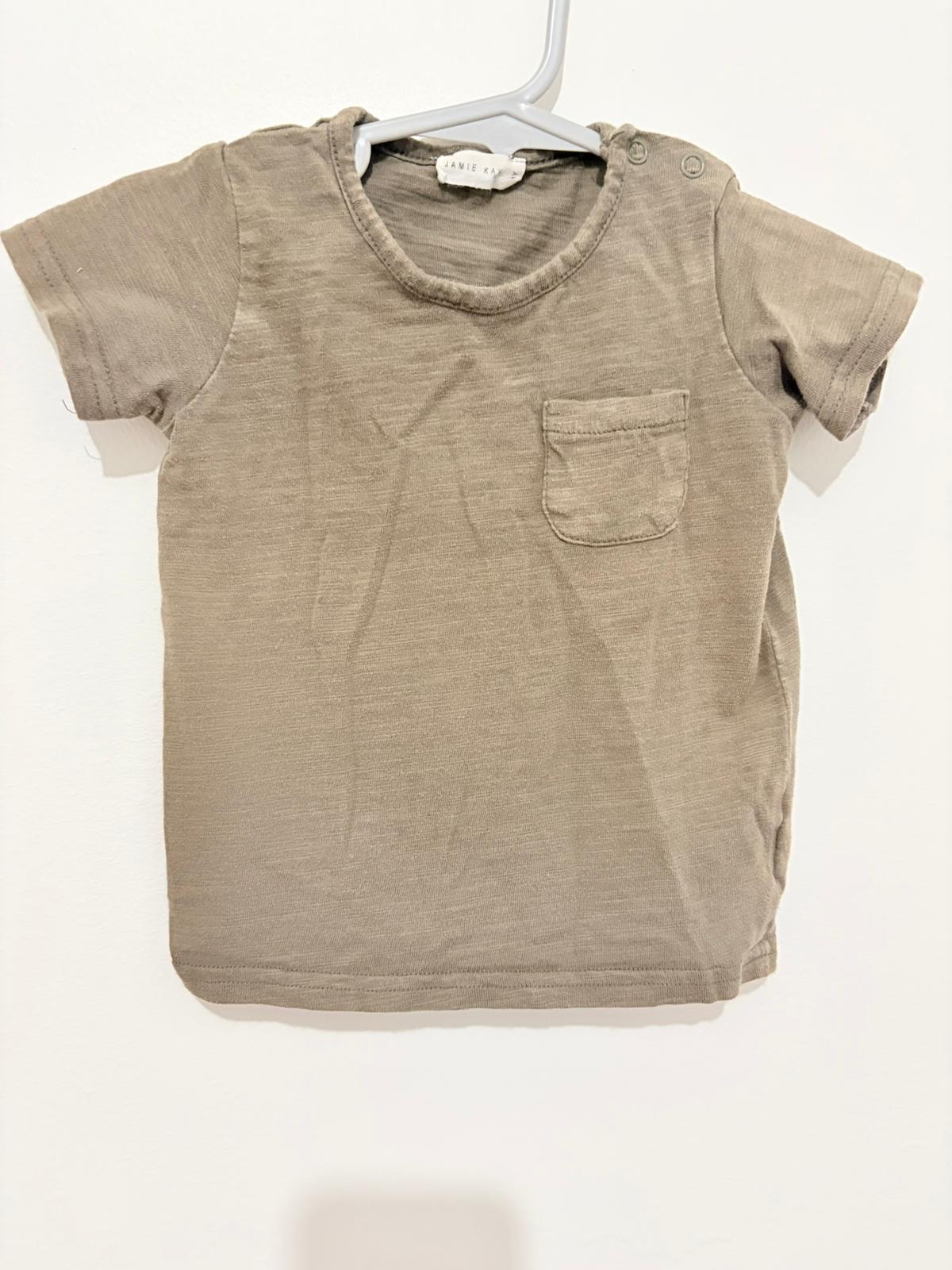 Size 1 Jamie Kay brown T-shirt.