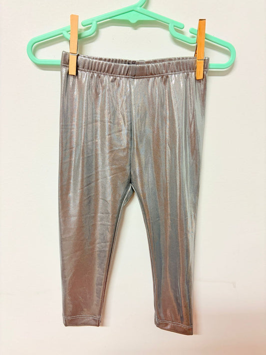 Size 2 Old Navy holographic disco leggings.