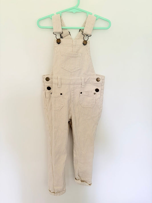 Size 3 Jaime Kay white/cream overalls.