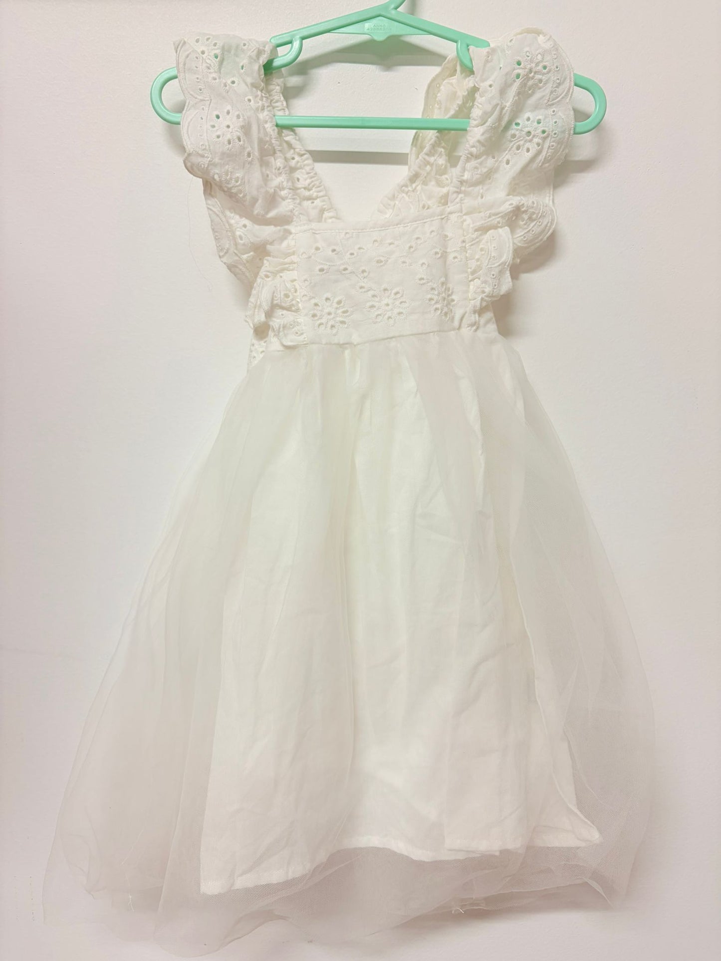 Size 2 Cotton on baby white tutu dress.