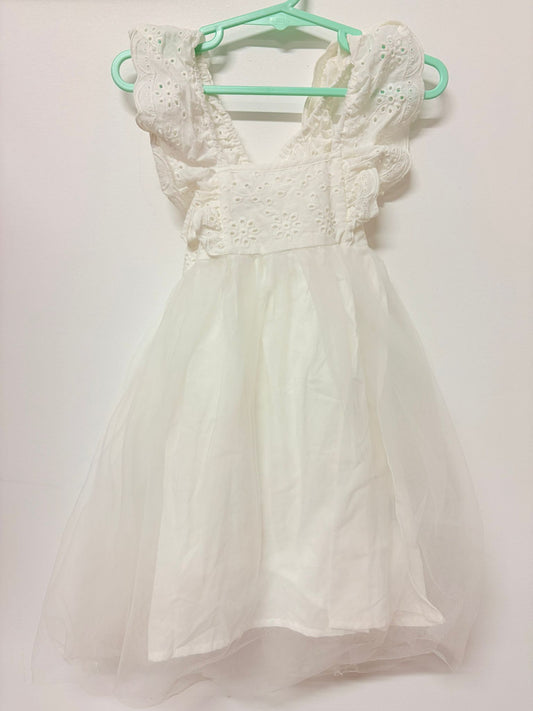 Size 2 Cotton on baby white tutu dress.