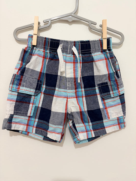 Size 2 Ollie’s Place check shorts