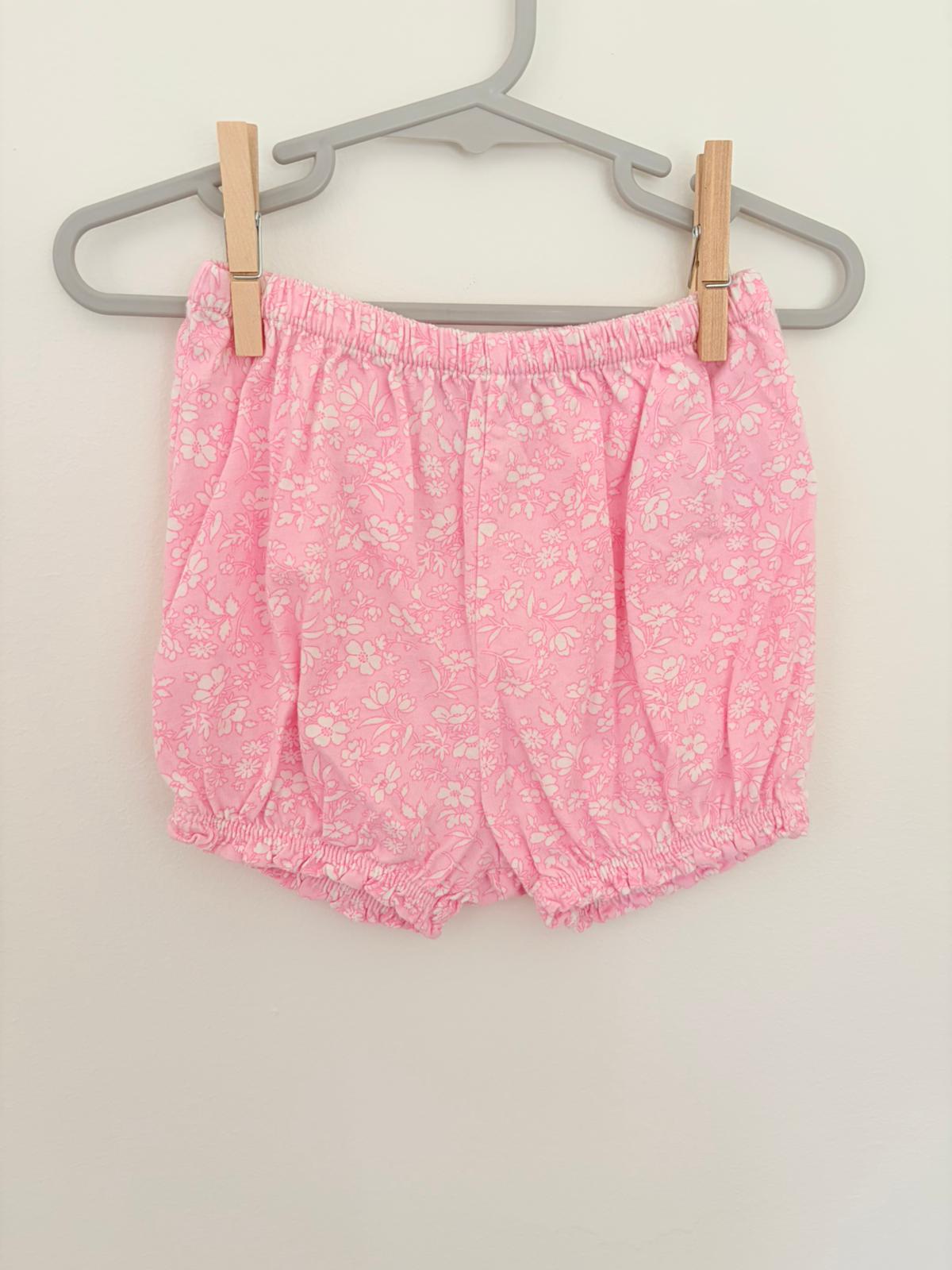 Size 2 Ralph Lauren pink floral bloomers.