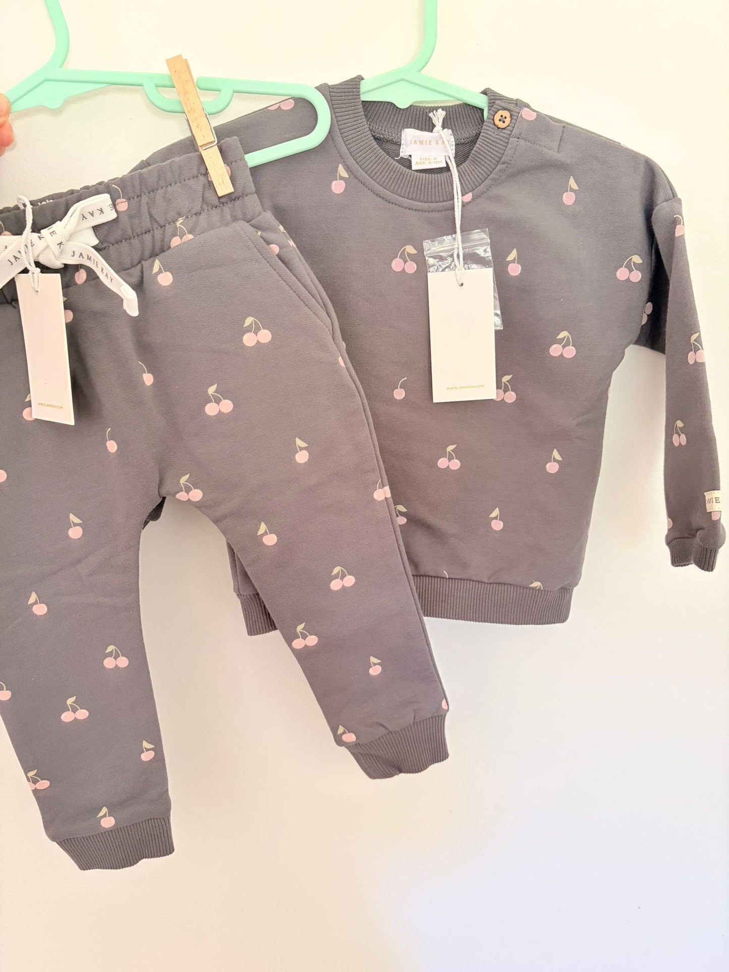 0 Jamie Kay (new with tags) two piece set, jumper and pants.