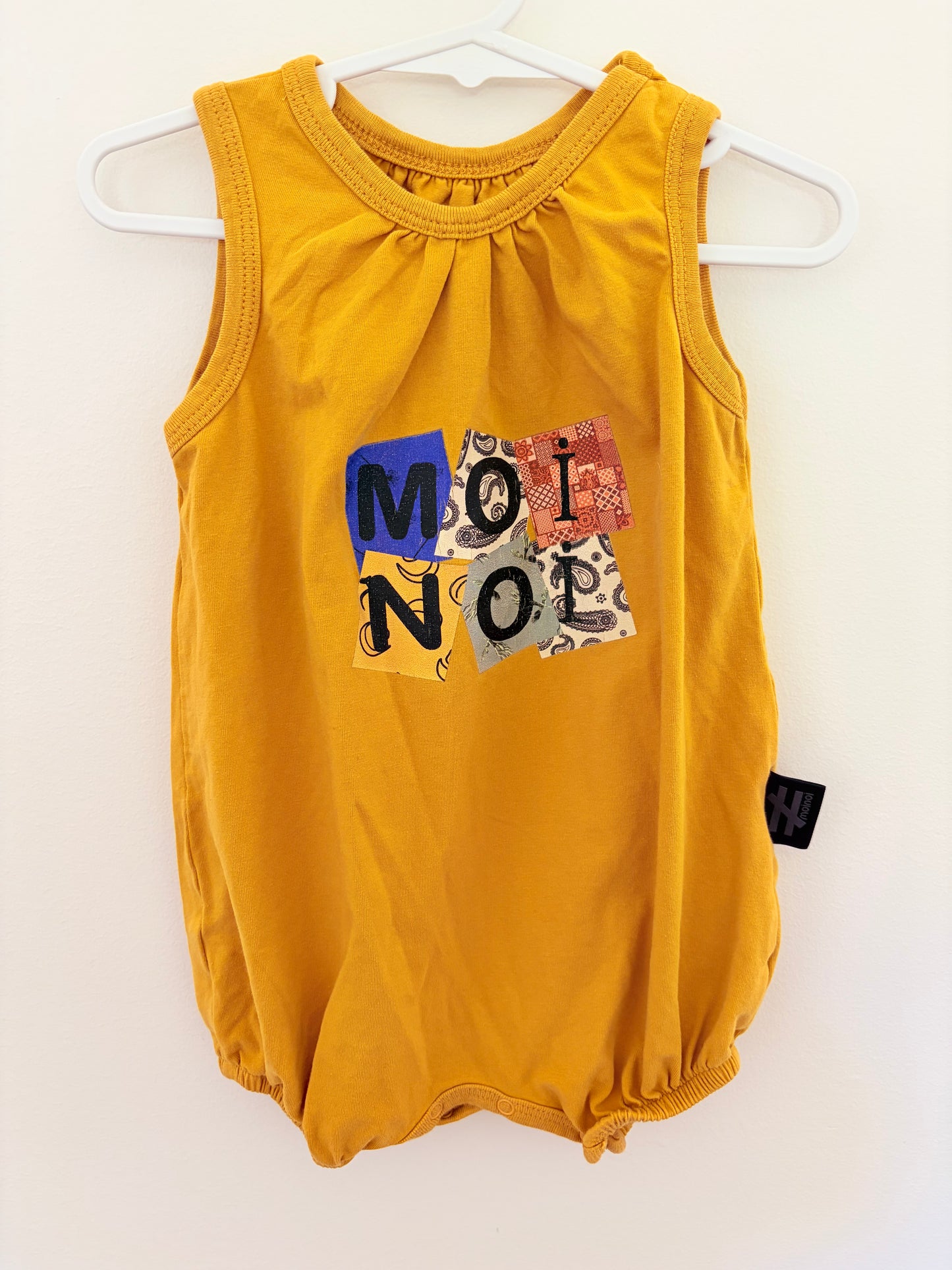 Size 0 Moinoi oversized bodysuit