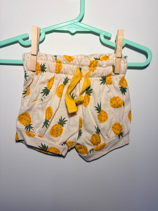 0000 baby berry pineapple shorts